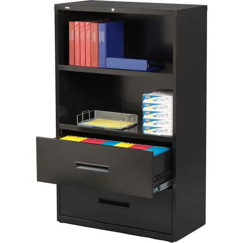 Bookcase file cabinet deals combination