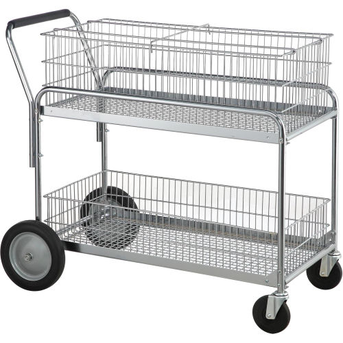 Mail and Office File Cart