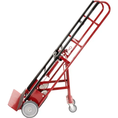 Uscc Appliance Truck - Steel Hand Truck - Heavy Duty 1,000-1,200 Pound Capacity - Appliance Hand Dolly with Single Auto Recoil System - Heavy Duty