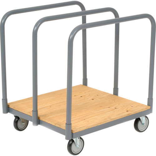 Panel & Sheet Mover Truck With Plywood Steel Deck 1200 Lb. Capacity