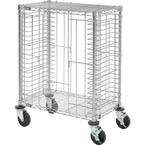 Nexel  Side Load Wire Tray Cart with 19 Tray Capacity 168315 | Bulk