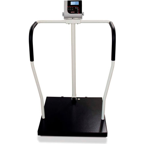 Rice Lake 260-10-1 Bariatric Handrail Scale, 800 lb x 0.2 lb