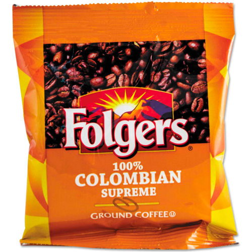 Folgers&#174; Colombian Pouch Coffee, Regular, 1.8 oz., 42/Carton