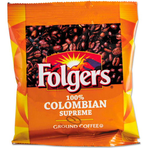 Folgers® Colombian Pouch Coffee, Regular, 1.8 oz., 42/Carton