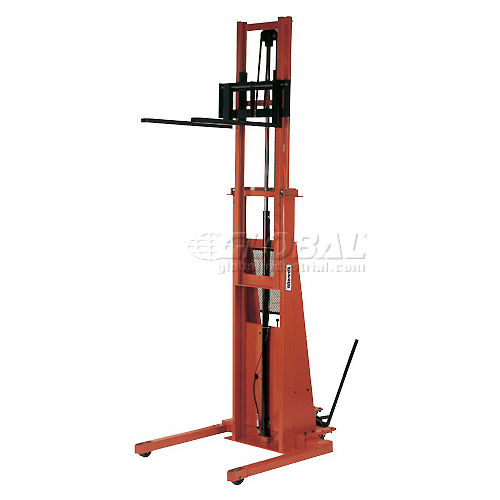 Hi-Reach Battery Operated Straddle Stacker