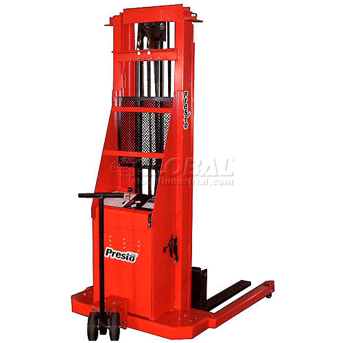Battery Powered Lift Straddle Stacker Truck
