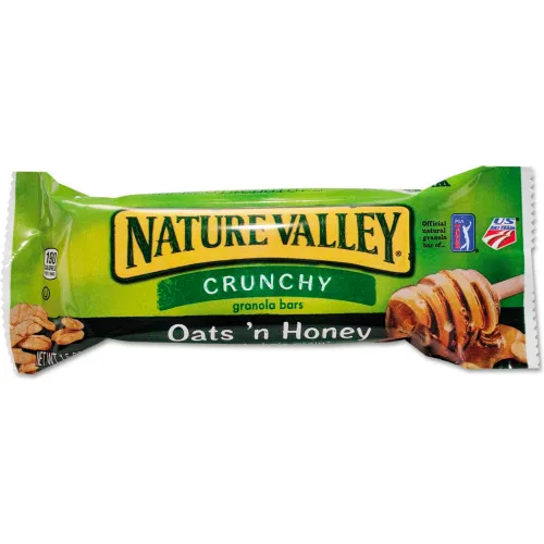 Nature Valley Crunchy Granola Bar, Oats 'N Honey - 1.5 oz pouch