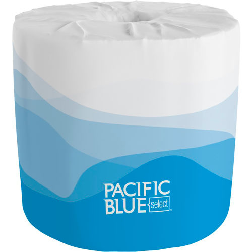 Pacific Blue Select™ Standard Roll Embossed 2-Ply Toilet Paper By GP Pro, 80 Rolls Per Case