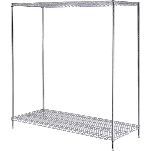 Chrome coat best sale rack freestanding