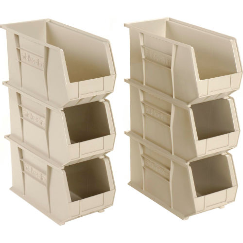 Akro Mils Plastic Bins, Stacking Bins, Bin Box, Hang Bins, Stack Bin Sold in Packages of 6