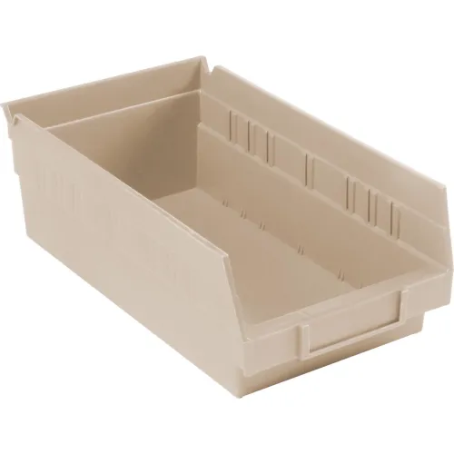 Global Industrial™ Plastic Nesting Storage Shelf Bin 65/8"W x 115/8"D