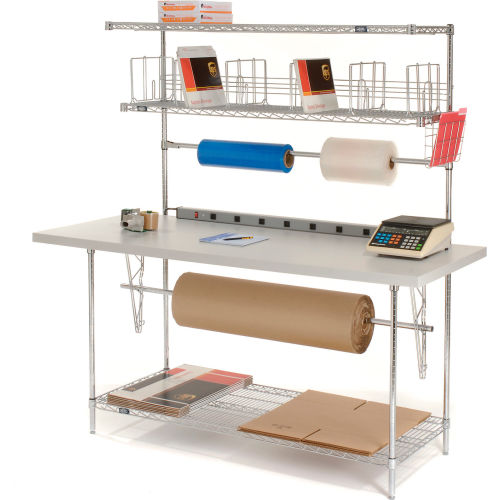 Optional Accessories Sold Separately for Packaging Station, Packaging Workbench, Packaging Workstation