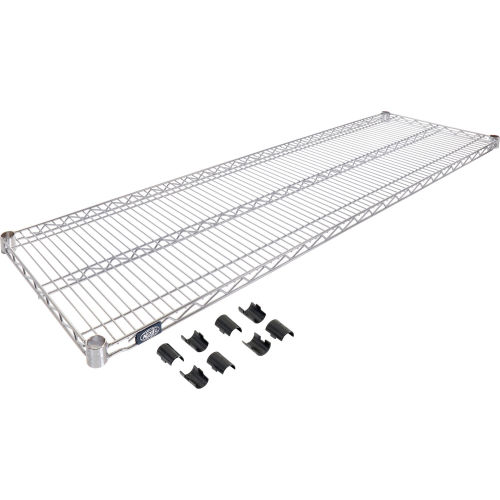 Nexel S1872C Chrome Wire Shelf 72W x 18D