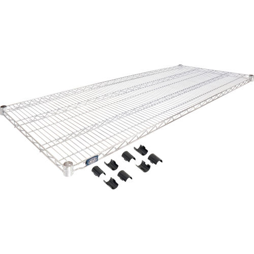 Nexel S2472C Chrome Wire Shelf 24W x 72L