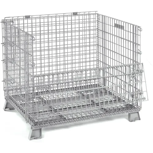 North American Made Collapsible Wire Containers Are US Government Military Contract Compliant