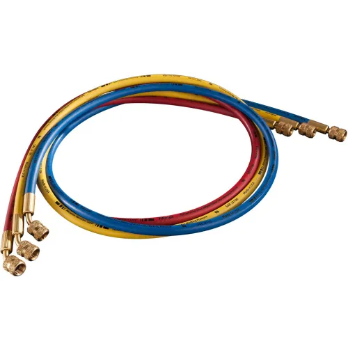 Hilmor H60S3 60" Refrigeration Hoses 1839153, 1/4", Set Of 3