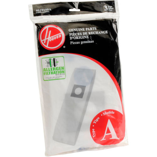 Hoover 4010100A Allergen Filtration Vacuum Cleaner Bag