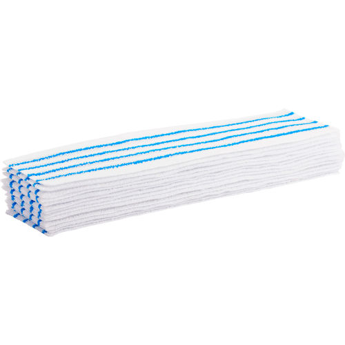 Rubbermaid® HYGEN™ Disposable Microfiber Pad, White/Blue, 43/4X19, 50/pk, 3 Packs/Carton