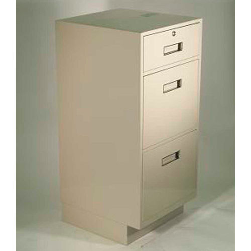 Fenco Teller Pedestal 210A 1 Drawer 2 Legal Drawers 18"W x