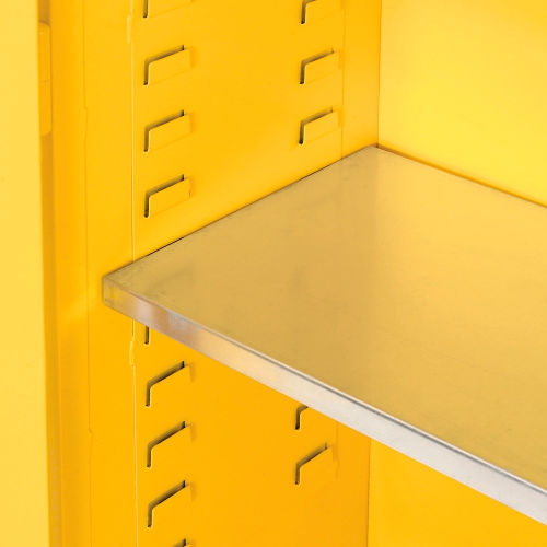 Adjustable Shelves Have 350 lb. Capacity