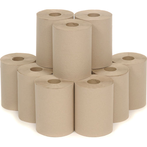 Brown Paper Towel Rolls Sold In Quantities of 12