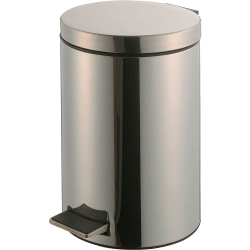 Step-On Waste Cans - Tight Fitting Lid Controls Odors