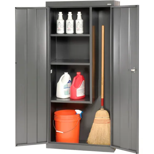 Janitorial Storage Cabinet - Charcoal - Value Line by Sandusky