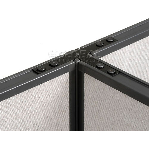 3-Way Connector for Global Deluxe Office Partitions