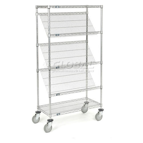 Easy Access Container Truck - Includes 3 Slant Shelves