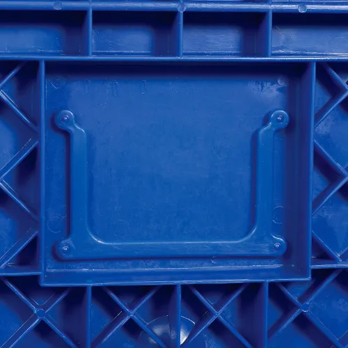 Global Industrial™ Easy Assembly Solid Wall Container - Drop Gate