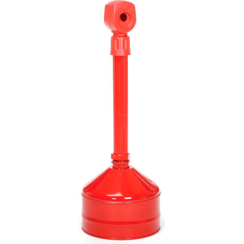 Justrite Heavy Duty Steel Outdoor Ashtray 2-1/2 Gal.