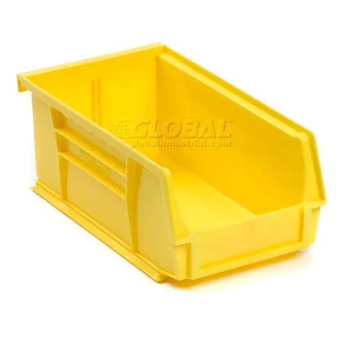 Qoo　0216 Global Industrial™ Plastic Hang & Stack Bin, 7-3/8
