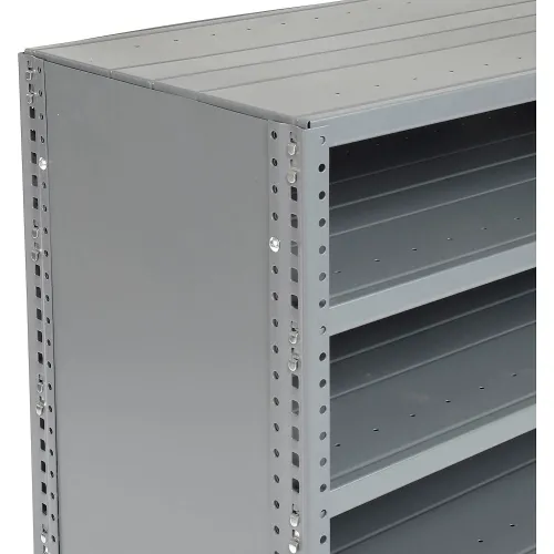 Global Industrial 6 Shelf Closed Steel Shelving Unit 36