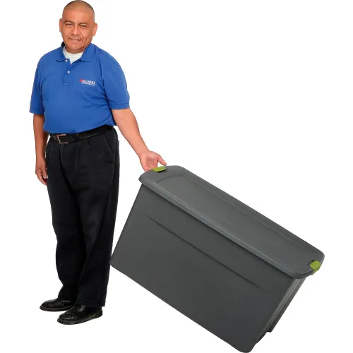 Massive Sterilite 45 Gallon Rolling Tote with Hinged Lid Full of Assorted  Packing Material. - Rocky Mountain Estate Brokers Inc.