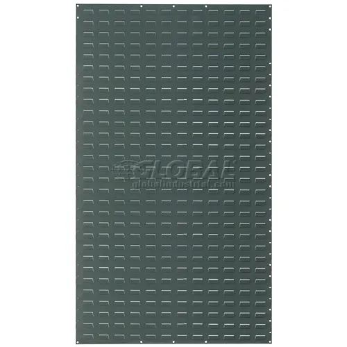 Global Industrial™ Louvered Wall Panel Without Bins 36x61 Gray