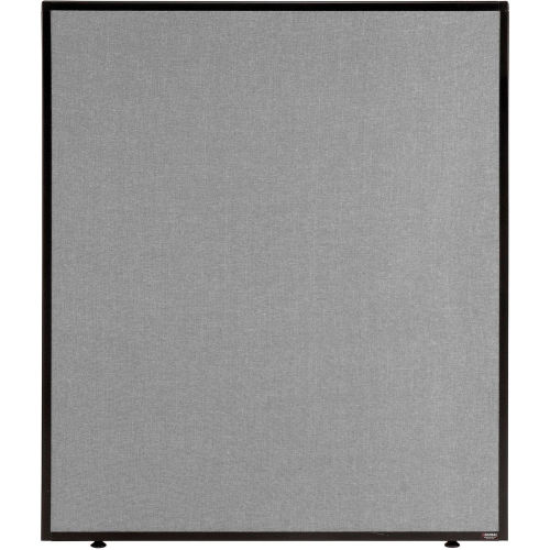36-1/4"W X 42"H Office Partition Gray