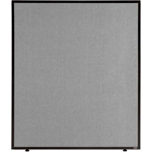 36-1/4"W X 42"H Office Partition Gray