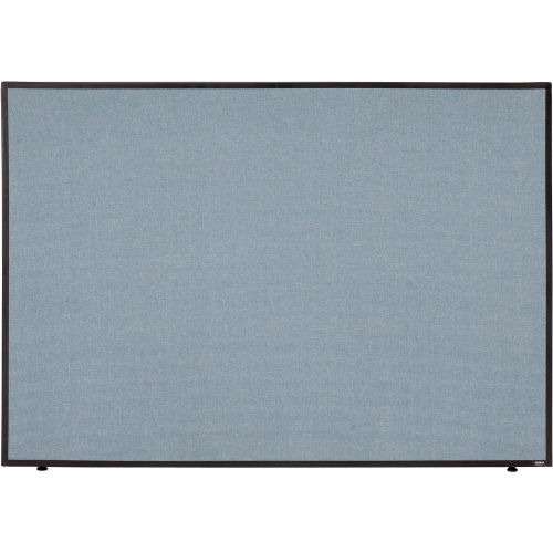 60-1/4"W X 42"H Office Partition Blue