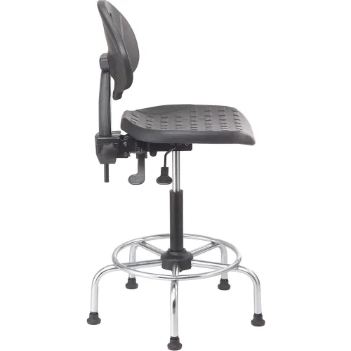 Century Pneumatic Stool with Backrest & Seamless Seat & Adjustable