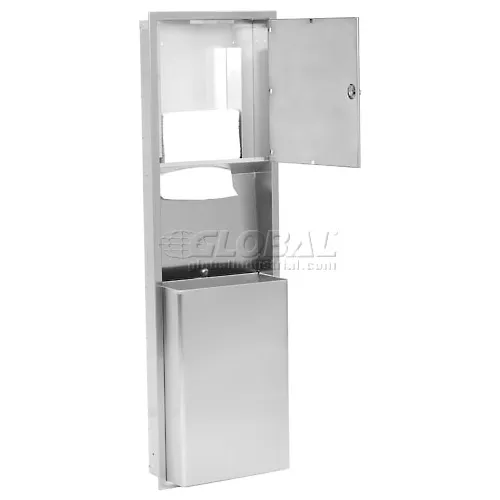 Paper Towel Dispensers Commercial Toilet Tissue Dispensers Wall Mount Paper Towel Holder C-Fold/Multifold Paper Towel Dispenser for Bathroom