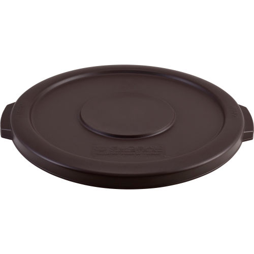 Global Industrial™ Plastic Trash Can Lid - 10 Gallon Brown
