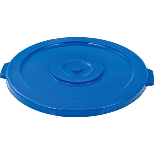 Global Industrial™ Trash Container, Garbage Can Lid - 44 Gallon Blue