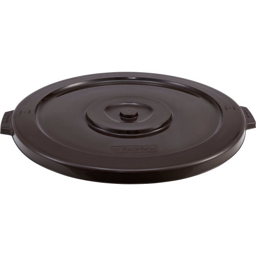 Global Industrial™ Plastic Trash Can Lid - 44 Gallon Brown