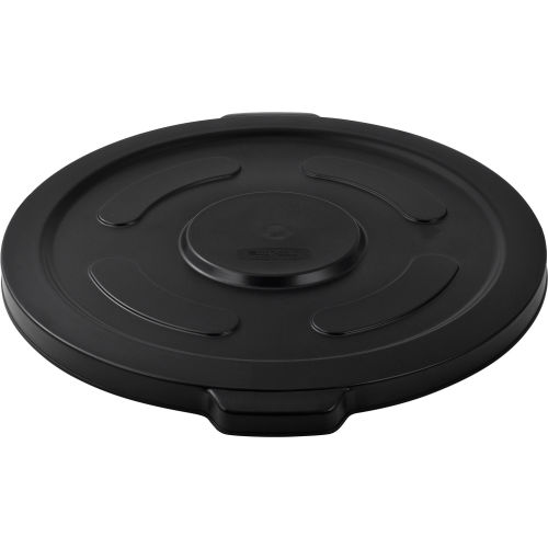 Global Industrial™ Trash Container, Garbage Can Lid - 55 Gallon Black
																			