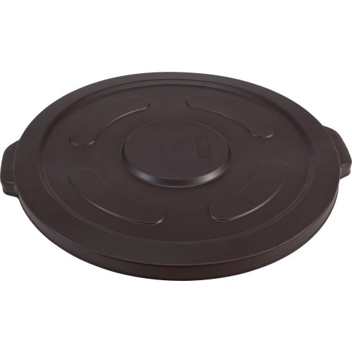 Global Industrial™ Plastic Trash Can Lid - 55 Gallon Brown