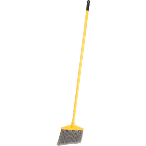 Rubbermaid® Angled Broom with Vinyl Coated Metal Handle