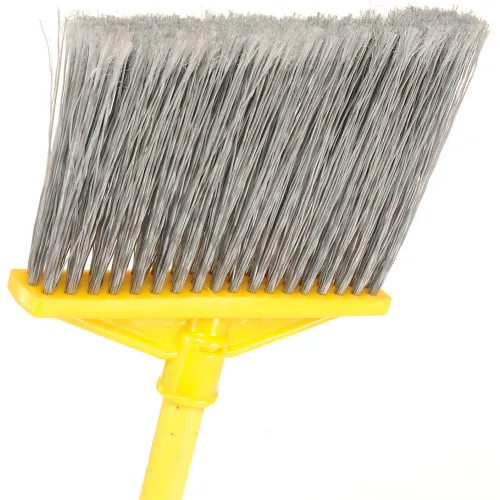 Rubbermaid, Vinyl Coated Metal Handle, Flagged Broom