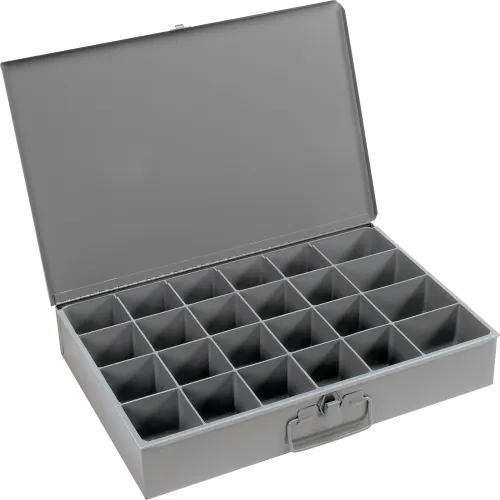 Steel Compartment Box - 24 Slot