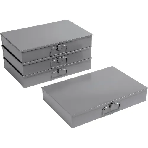 Durham Steel Scoop Compartment Box 113-95 - 16 Compartments 18 x 12 x 3 -  Pkg Qty 4