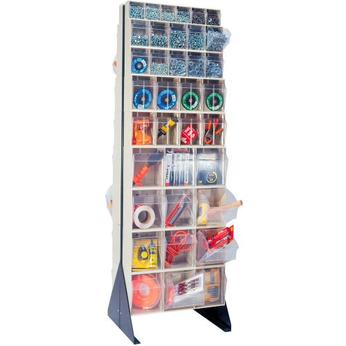 Mobile Clear Tip Out Bin Stand